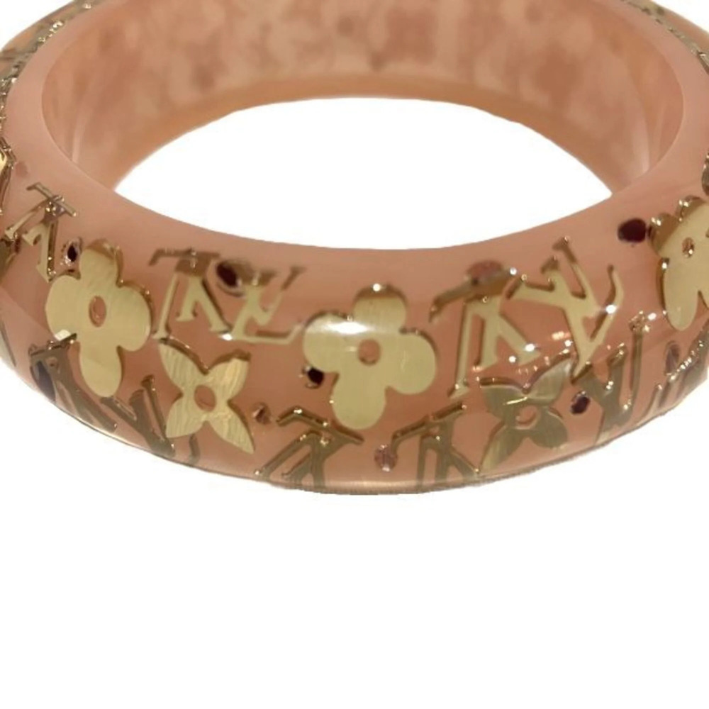 LOUIS VUITTON Pink Monogram Bracelet - Picture 8 of 9